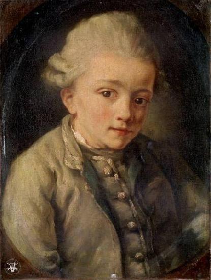 Jean-Baptiste Greuze Portrait of a Boy oil painting image